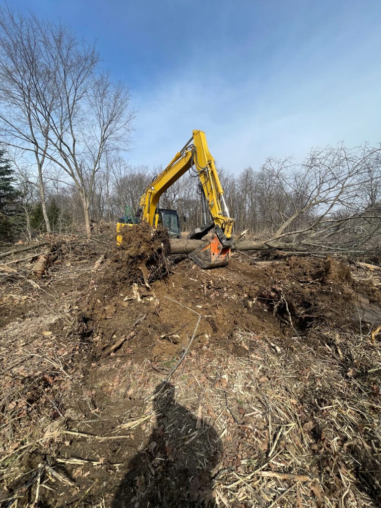 Efficient land clearance NW Indiana